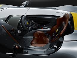 17, can go from zero to 60 miles per hour in 2.9 seconds and zero to 124 miles. Ferrari Monza Sp1 If World Design Guide