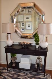 The Cheerful Home Hall Table Decor Foyer Decorating Entryway Table Modern