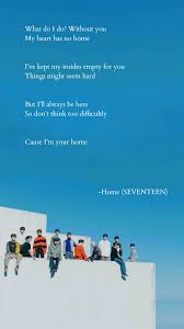 Album ini berisi total tujuh buah lagu, dengan lagu utama berjudul . Home Seventeen Lirik Lagu Kutipan Lirik Lagu