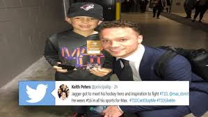 Carey price stopped 30 shots for his fourth shutout of the. Max Domi Spots Young Fan With Courageous Sign Hooks Him Up With Ultimate Experience Article Bardown