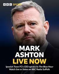 🚨 LIVE Now 🚨 Ipswich Town CEO Mark Ashton joins us in the studio for an  exclusive interview