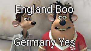 England host germany at wembley tonight, and in harry kane's absence, leicester city's jamie vardy is set to lead the line. Meme Creator Funny England Boo Germany Yes Meme Generator At Memecreator Org