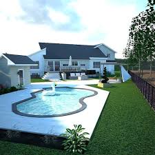 Plan D Amenagement Exterieur 3d Inspiration Cours Arriere Piscine Creusee Pave Unis Design D Exterieur Rive Sud Dream Backyard Elegant Home Decor Backyard