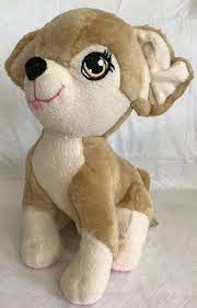 2014 Mattel Barbie Tan Cream Puppy Dog Plush Just Play Stitched Chihuahua 9 5 Ebay Plush Animals Toy Sale Vintage Plush