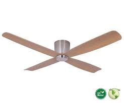 Hugger ceiling fans lie flush against the ceiling, making them ideal for rooms with low ceilings. Fraser Hugger Dc Ceiling Fan O 132 Cm Brushed Chrome Ideal F