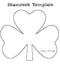 St Patrick S Day Craft Tissue Paper Shamrock Shamrock Template Templates Printable Free St Patrick S Day Crafts