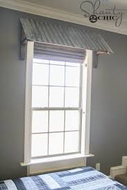 What are our diy awning kits? Diy Corrugated Metal Awning Shanty 2 Chic