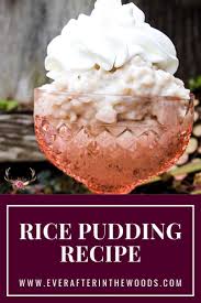 No Fail Rice Pudding Recipe Made With Sweetened Condensed Milk Pudding Ricepudding Dessert Rice Pudding Recipe Pudding Pudding Recipes