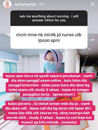 Contoh restoran makanan segera yang popular di malaysia ialah mcdonalds dan kfc. Resume Kreatif Ar Twitter Macam Mana Nak Jadi Nurse Untuk Lepasan Spm Cr Eylaamazlan