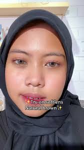Softlens brown natural yang cocok bgt buat ngedate sama crushhh😍 yang mau  samaan kaya aku cek link bio no 12 sekarang yaa.. #softlensnatural  #softlenskorea #softlensminus #softlenswisataid