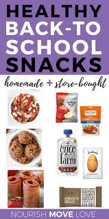 15 Healthy Packable Snacks Homemade Store Bought Nourish Move Love Snacks Homemade Snacks Healty Snacks