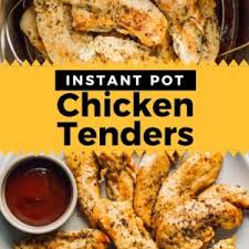 Add the chicken, mustard, and honey to your instant pot, along with 1/2 cup of water if the honey and mustard mixture seems a bit thick. Instant Pot Chicken Tenders Easy Chicken Recipes
