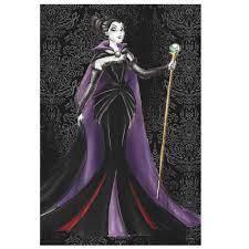 Maleficent Canvas Print - Art of Disney Villains Designer Collection |  shopDisney