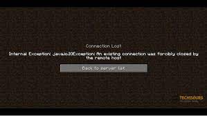 I own on xbox one is disconnecting me and i'm not sure how to fix this. Fix Internal Server Error Minecraft Complete Guide Techisours