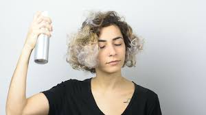 A heat protection spray, sea salt spray, and hair dryer. 3 Ways To Curl Short Hair Wikihow