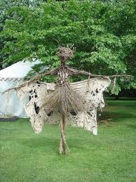 Inspiring Garden Scarecrow Ideas 29 Halloween Outdoor Decorations Outdoor Halloween Fairy Garden Diy