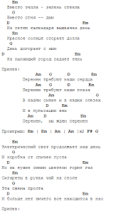 Peremen Akkordy Kaver Na Gitare
