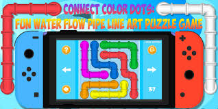Online puzzle games are a great way to flex your brain, since they require a great deal of thought, concentration, and patience. Connect Color Dots Fun Water Flow Pipe Line Art Puzzle Game Programas Descargables Nintendo Switch Juegos Nintendo