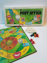 Post Office Board Game 1976 American Postal Workers Union Complete In Box Board Games Vintage Board Games Vintage Games