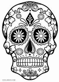There always is a fascination with skulls that never goes away. Printable Skulls Coloring Pages For Kids Skull Coloring Pages Halloween Coloring Pages Halloween Coloring