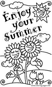 This collection includes mandalas, florals, and more. Coloring Pages For Kids In The Summer To Enjoya8e2 Coloring Pages Printable