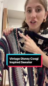 Mickey and Goofy Disney Sweater