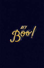 Hey Boo Halloween Art You Can Print For Free Lovely Indeed Halloween Typography Halloween Quotes Halloween Art