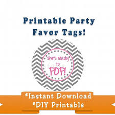 So if you are planning to throw one and you are seeking for stunning baby shower gift tags, ours might be the ones you've been looking for. Baby Shower Favor Tags Printable By Bumpandbeyonddesigns On Zibbet