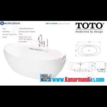 Jangan memaksakan wastafel besar pada ruangan kecil karena akan memberi kesan sumpek. Jual Bathtub Toto Pjy 1814 Pwe Kamar Mandiku Com