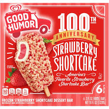 Nyc Grocery Delivery Bars Good Humor Strawberry Shortcake Bar 6 Ct