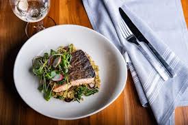 Recipe Ignite Wood Fire Grill S Wood Fired Atlantic Salmon In Kansas City In 2020 Salmon Dishes Salmon Seasoning Recipes