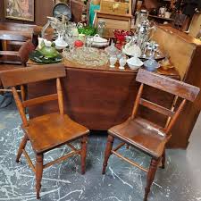 Set Of 6 Primitive Hitchcock Chairs Great Patina And Very Sturdy 425 Pick Up Only Chair Dining Chairs Home Decor