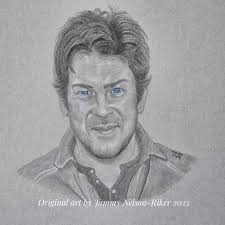 Not sure if you guys remember Dr. Smith. This is my cartoon drawing of him. 