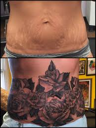 Pictures Of Tattoos To Cover Stretch Marks On Stomach Pin On Tattoos