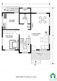 Home design 600 sq ft homeriview. 1 Bhk Floor Plan For 21 X 32 Feet Plot 672 Square Feet 3 To Build Your Dream Home With Happho You Can House Plans One Story Floor Plans Square House Plans