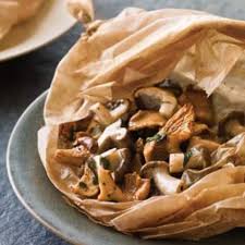 Image result for mushrooms en papillote