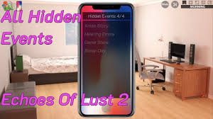 The game is packed with sex, humor, romance, drama and mystery. Find Echoes Of Lust S2 Hidden Events Echoes Of Lust S2e5 Download Android Download Youtube