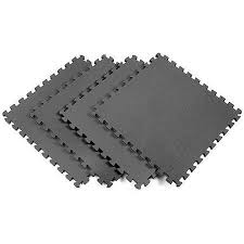 Norsk 240247 Interlocking Multi Purpose Foam Floor Mats 16 Square Feet Solid Gray 4 Pack Walmart Com Foam Mat Flooring Foam Flooring Environmentally Friendly Flooring