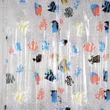 Refresh your bathroom with timeless pottery barn furniture & decor today. 2019 Pvc Transparent Tropical Fish Bathroom Shower Curtain Mildew Proof Thick Waterproof Fabric Bathroom Door Curtain 180 200cm Buy At The Price Of 11 51 In Aliexpress Com Imall Com
