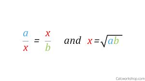 Similar Right Triangles Fully Explained W 9 Examples