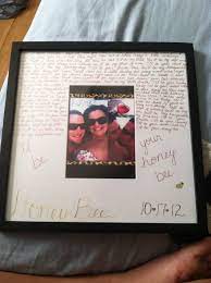 1 Year Anniversary Gift Idea Anniversary Ideas For Him Boyfriend Anniversary Gifts Second Year Anniversary Gift
