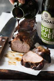 Apple Cider Glazed Pork Tenderloin Recipe Pork Glaze Recipes How To Cook Pork