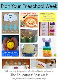 Playful Preschool Lesson Plans Preschool Lesson Plans Preschool Planning Preschool Fun