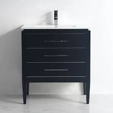 Wonderlin 30 Single Bathroom Vanity Set In 2020 30 Inch Bathroom Vanity Single Bathroom Vanity Bathroom Vanity