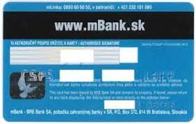 It is divided in four divisions: Bank Card Mbank Mkonto Bre Bank Sa Mbank Slovakia Col Sk Vi 0007 03