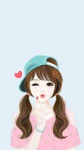 Latest Whatsapp Dp Latest Profile Pics For Boys Girls 2020 In 2020 Cute Cartoon Girl Cute Drawings Girl Cartoon