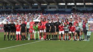 Seferovoc abriu o marcador, ainda na primeira parte, sporar empatou, mas vincius. Derbi Benfica Sporting Futebol Feminino Solidariedade Sl Benfica