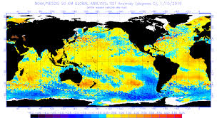 current operational sst anomaly charts ospo