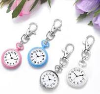 Amazon.com: JewelryWe Key Chain Watch Novelty Key Ring Watch ...
