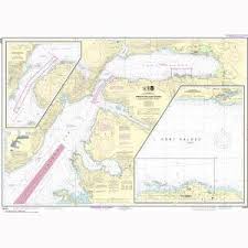 noaa nautical chart 16707 prince william sound valdez arm and port valdez valdez narrows valdez and valdez marine terminal